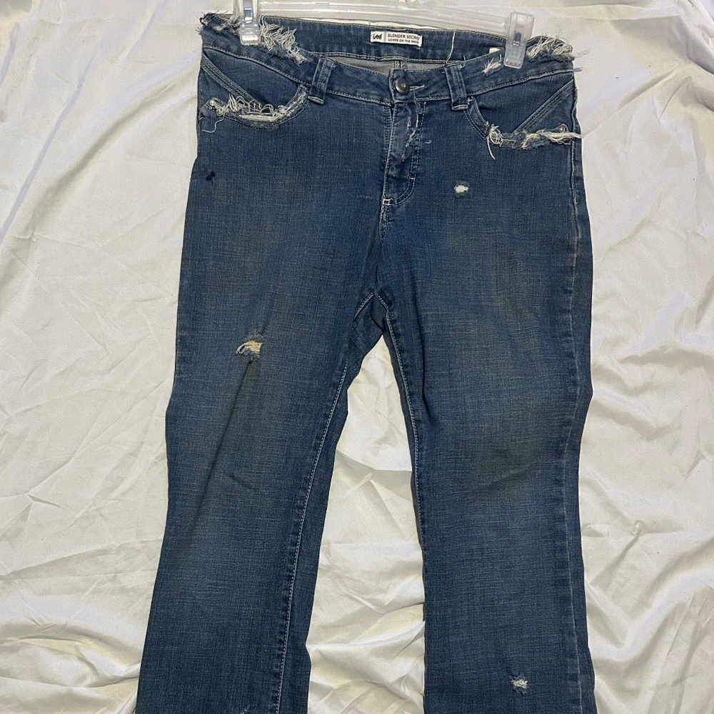 Women’s Slender Secret Blue Jeans – Flattering Fit